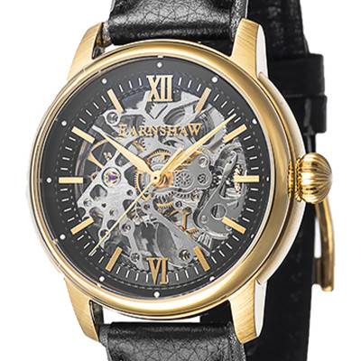 ĐỒNG HỒ NAM THOMAS EARNSHAW AUTOMATIC SKELETON ES-8110-04 DÂY DA