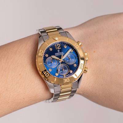 Montre Boyfriend Bleu 39mm F20604/3 - Festina