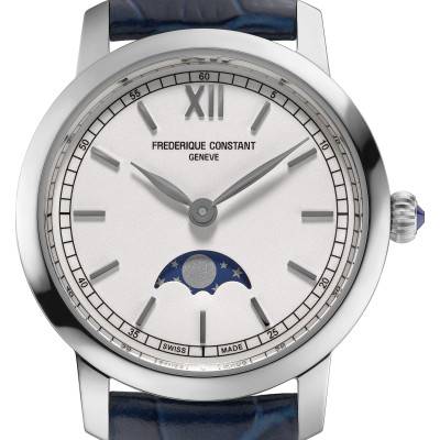 Montre Slimline Ladies Moonphase FC-206SW1S6 - Frédérique Constant
