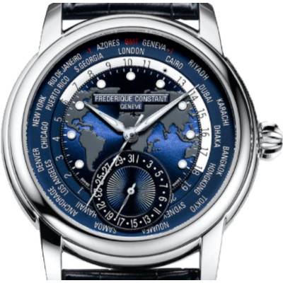Montre Classics Worldtimer FC-718NWM4H6 - Frédérique Constant