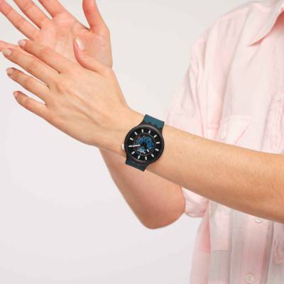 Green Bioceramic Big Bold Watch SB03B107 - Swatch