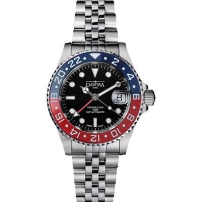 Montre Ternos Ceramic GMT Pentalink 161.590.06 - Davosa