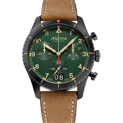 Montre Startimer Pilot AL-372GR4FBS26 - Alpina