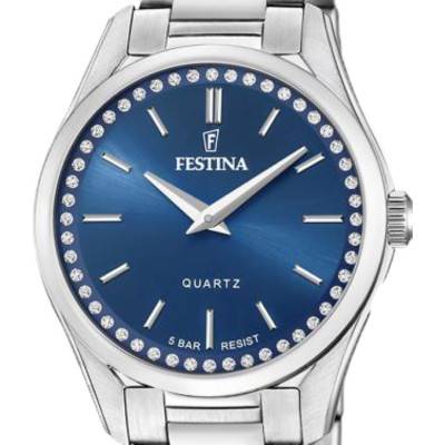 Mademoiselle Blue 35.50mm F20583/3 Watch - Festina