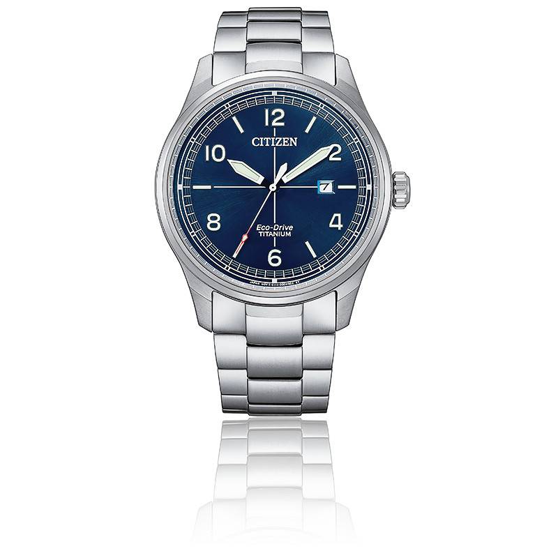 Citizen eco drive titanium on sale blue