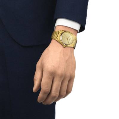 Gold PRX Watch 40mm T1374103302100 - Tissot