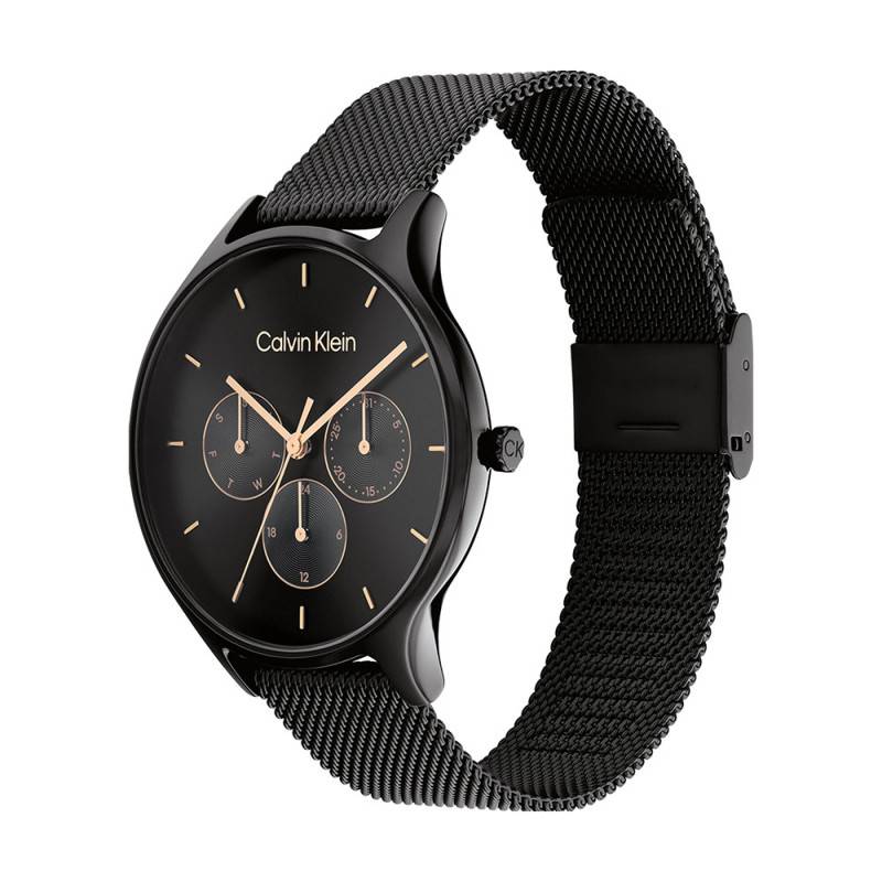 Montre calvin klein noir hot sale