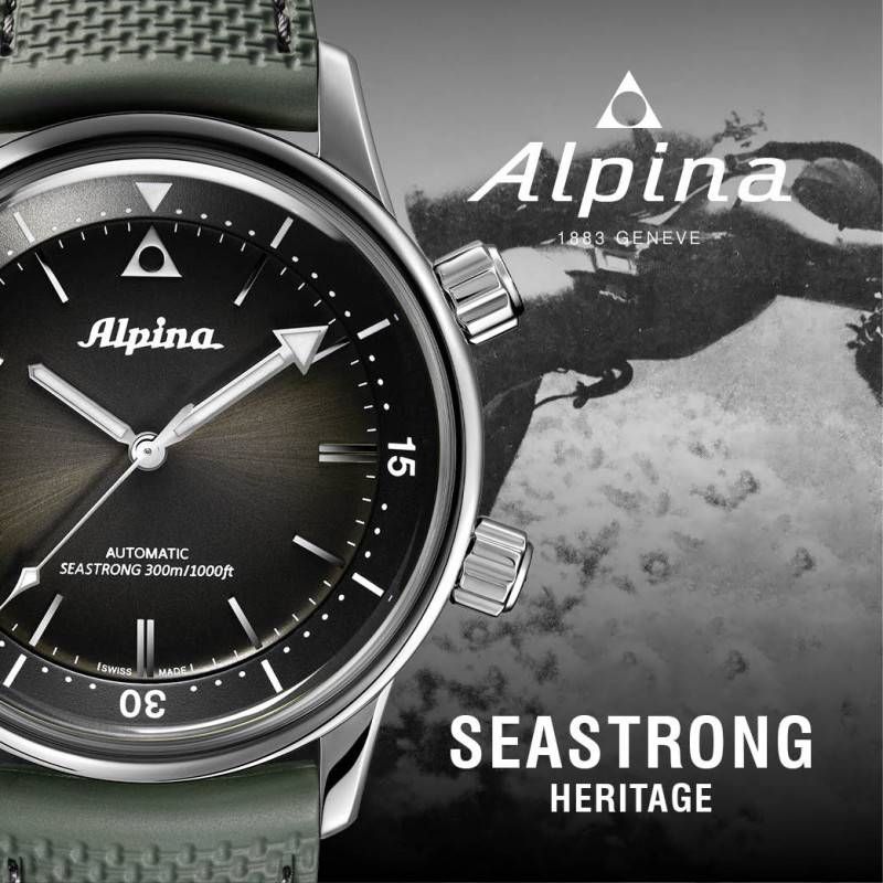 Alpina seastrong diver cheap heritage