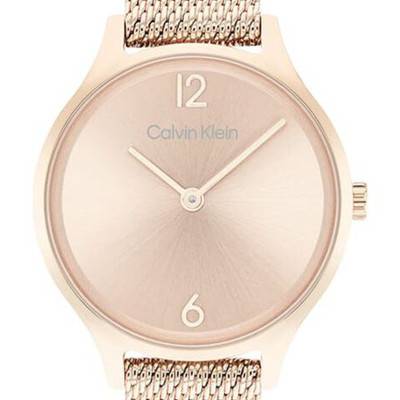 Montre Timeless 2h Or Rose 25200059 - Calvin Klein