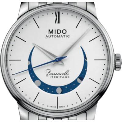 Baroncelli Smiling Moon Gent M027.407.11.010.01 Watch - Mido