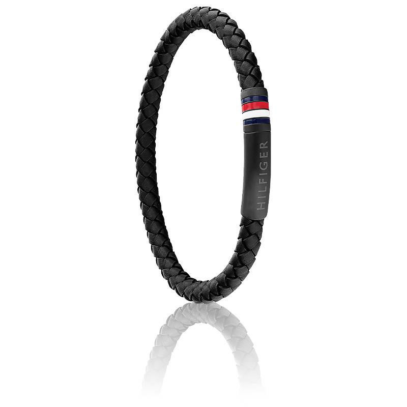 Bracelet cuir tommy online hilfiger