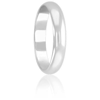Alliance Acier Inoxydable Demi-Jonc Facetté - Taille 62 - 2 Mm - Vintage - Neuf Avec étiquettes