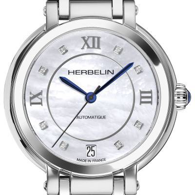 Montre Galet Argentée 1630B59 - Herbelin