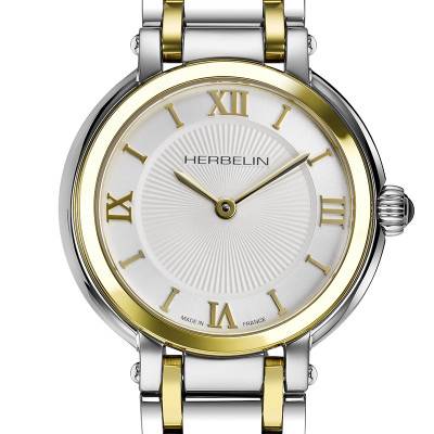 Two-Tone Galet 17430BT28 Watch - Herbelin