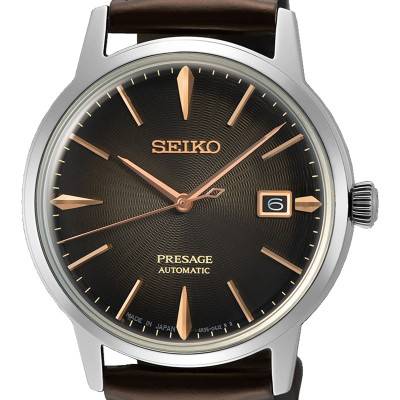 Montre Presage Coktail Automatique Marron SRPJ17J1 - Seiko