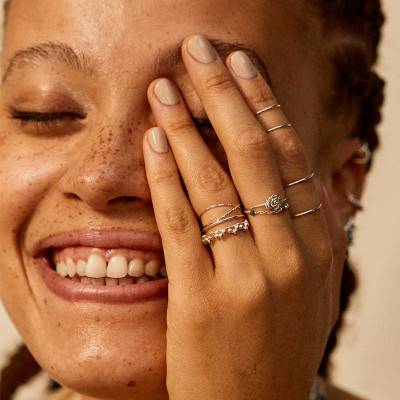 Bague Éclat croisée - Argent - Yay Paris