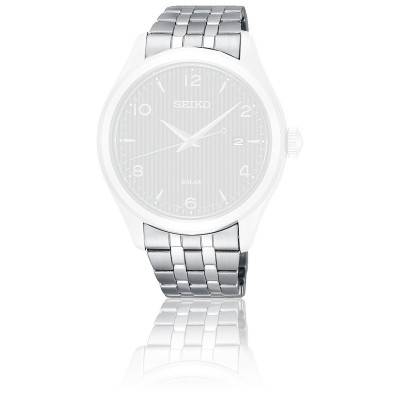 Bracelet Montre Seiko En Cuir Noir 18mm - Modèle DX43A Neuf Avec Étiquette
