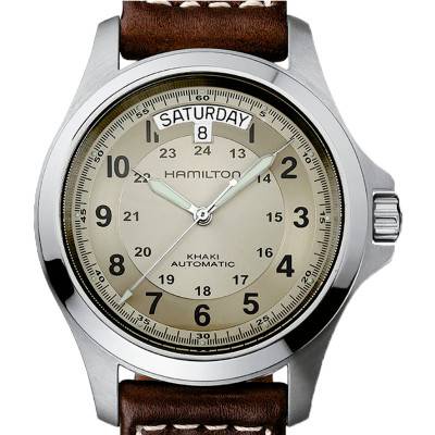 Khaki Field King Auto Watch H64455523 - Hamilton