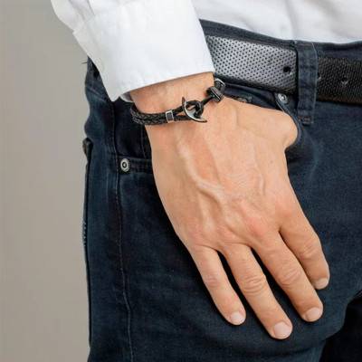 Steel Urban Man Style Bracelet, Length 21.5 cm - LS1832-2/6 - Lotus