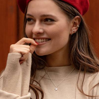 Clou d'oreille Unique Etoile Argent, H2144-051-14 - Thomas Sabo