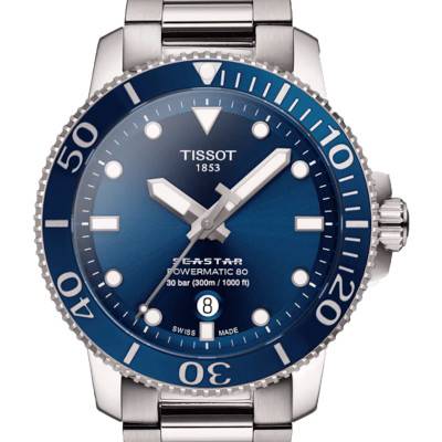 Seastar 1000 Powermatic 80 T1204071104103 Watch - Tissot