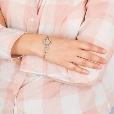 Millennial Heart Bracelet, Length 18 cm, Diameter 6.5 cm - LS2014-2/4 - Lotus