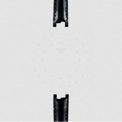 Tissot Official Black Leather Watch Strap 12 mm T852036538 - Tissot