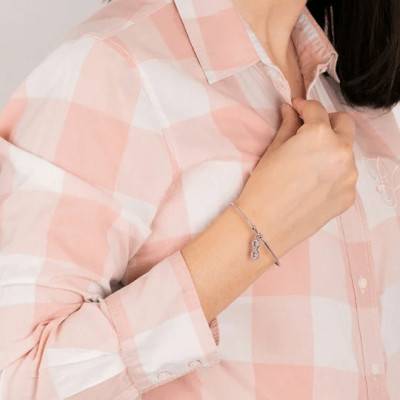 Bracelet Infini Millennial, Longueur 17 cm, Diamètre 6 cm - LS2015-2/5 - Lotus