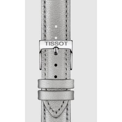 Bracelet de montre Officiel Tissot Cuir Gris 16 mm T852047129 - Tissot