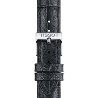 Tissot Official Gray Leather Watch Strap 16 mm T852047924 - Tissot