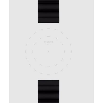 Bracelet de montre Officiel Tissot Silicone Noir 22 mm T852047179 - Tissot