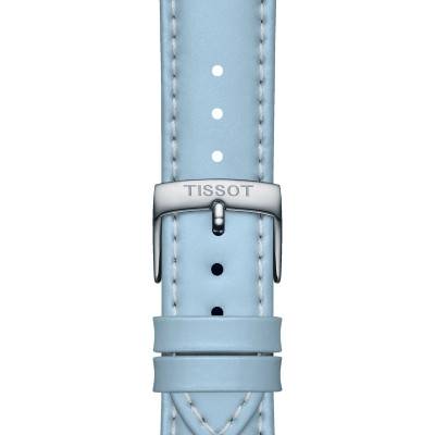 Bracelet de montre Officiel Tissot Cuir Bleu 18 mm T852048148 - Tissot