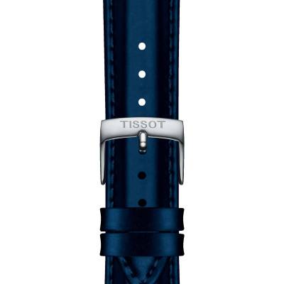 Bracelet de montre Officiel Tissot Synthétique Bleu 18 mm T852048150 - Tissot