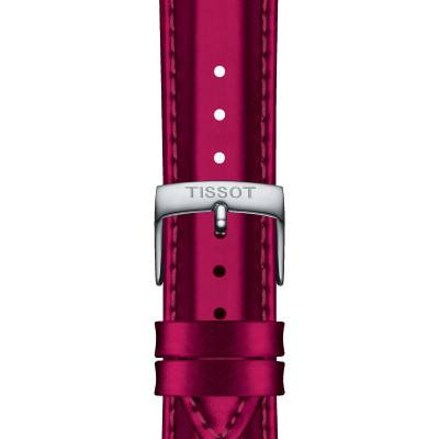 Tissot Official Burgundy Synthetic Watch Strap 18 mm T852048152 - Tissot
