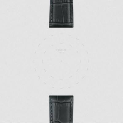 Bracelet de montre Officiel Tissot Cuir Gris 21 mm T852045750 - Tissot