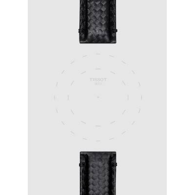 Official Tissot Black Fabric Watch Strap 20 mm T852046829 - Tissot