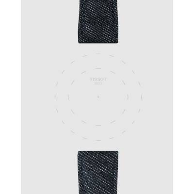 Bracelet de montre Officiel Tissot Tissu Bleu 22 mm T852046779 - Tissot
