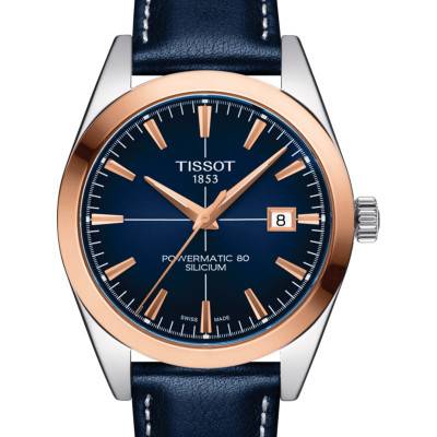 Gentleman Powermatic 80 Rose Gold 750 Watch T9274074604100 - Tissot