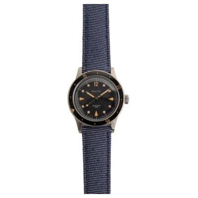 Bracelet de montre Larmor Plage Toile Jean - Avel & Men