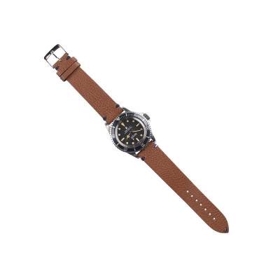 Bracelet de montre Douarnenez Cuir Cognac - Avel & Men