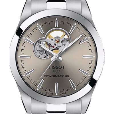 Gentleman Powermatic 80 Open Heart Watch T1274071108100 - Tissot