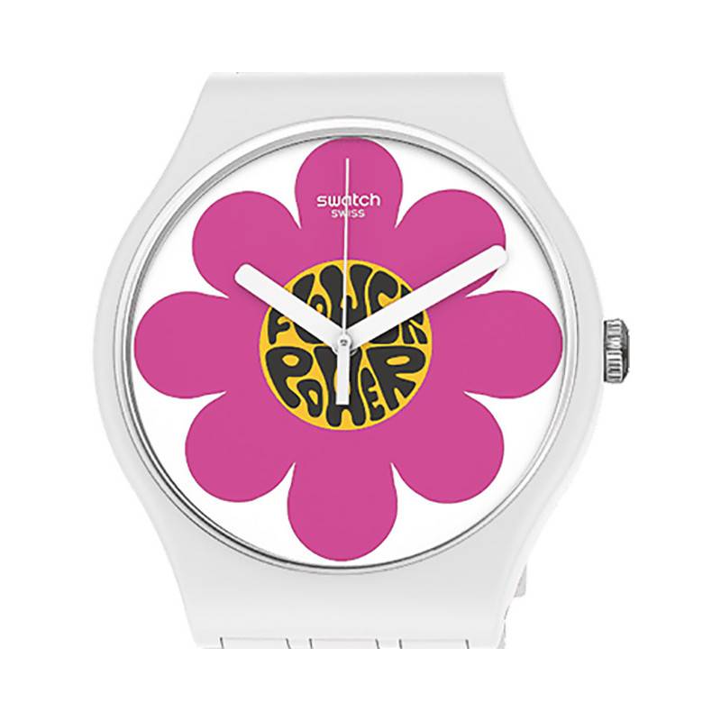 Montre Flower Hour New Gent Bioceramic SO32M104 Swatch Ocarat