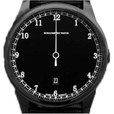 Montre Gnomonik Black and White GBW - Schaumburg Watch