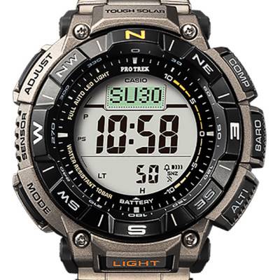 Montre Outdoor Titane PRG-340T-7ER - Casio Pro Trek