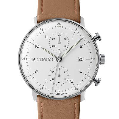 Max Bill Chronoscope 27/4502.02 Watch - Junghans