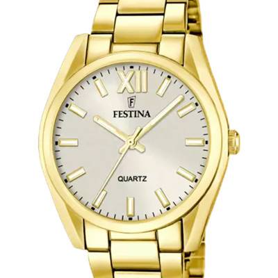 Montre Boyfriend Or Jaune F20640/1 - Festina