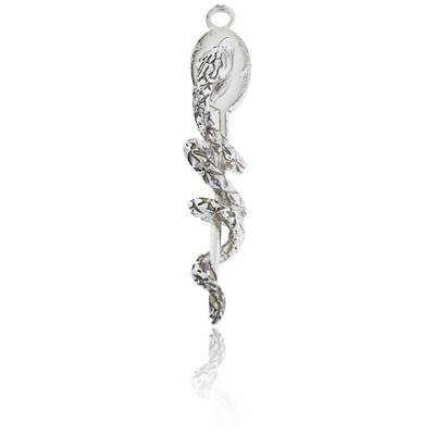 Doctor's Caduceus Keychain - Artemis
