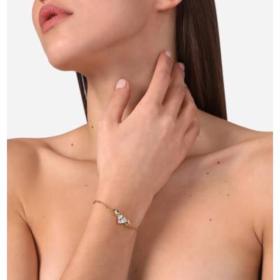 Bracelet Cupido Parade Doré - J19AVH03, Longueur de 16 cm à 19 cm - Chiara Ferragni