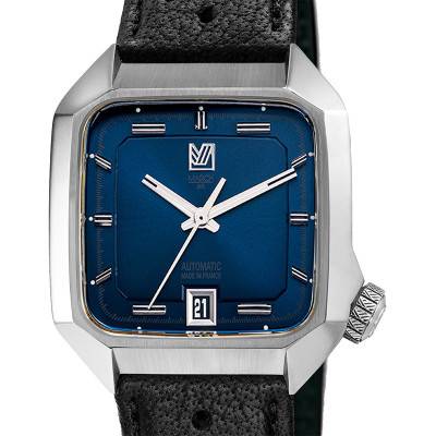 AM2 Slim Automatic 36mm Navy Watch - March LAB
