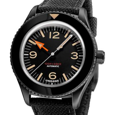 Montre Basecamp Classic Black Out Auto Homme BCP-CLS-BLK - Undone